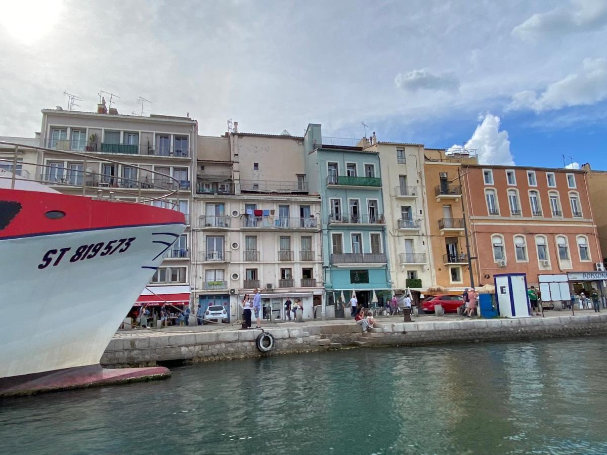 Le Petit Bijou Sete, Quatre Appartements Au Centre Ville, Trois Avec Vue Canal Екстериор снимка